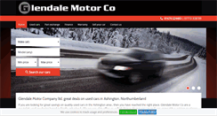 Desktop Screenshot of glendalemotorco.co.uk