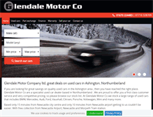 Tablet Screenshot of glendalemotorco.co.uk